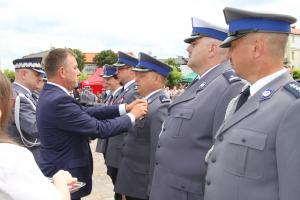 Wojewódzkie obchody Święta Policji w Tomaszowie 