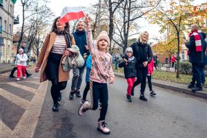 Pobiegli w biało-czerwonych barwach